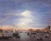 The Giudecca Canal with the Zattere - 弗朗西斯科·格拉蒂
